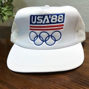 80's Vintage Olympic Snap Back
